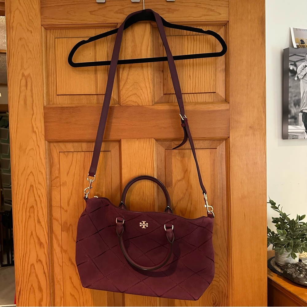 Tory Burch Purple Satchel
